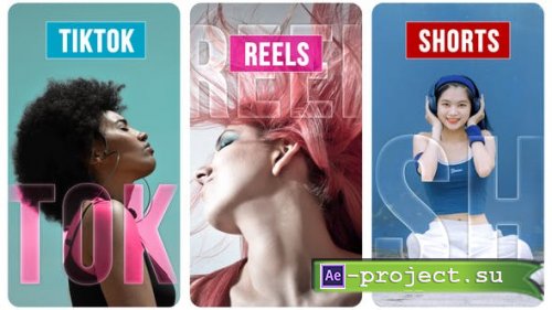 Videohive - Energetic Vertical Slideshow - Instagram Reels, TikTok, Shorts - 47786623 - Project for After Effects