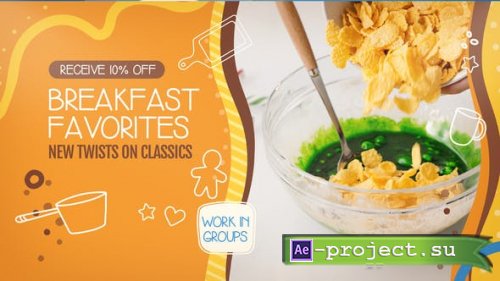 Videohive - 4K Kids And Teens Cooking Summer Camp Opener - 47953474 - Project for After Effects