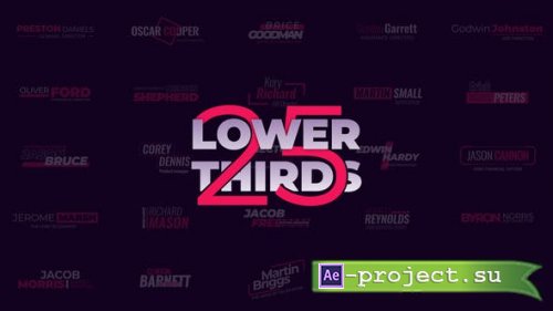 Videohive - Lower Thirds - 47987664 - Project for After Effects