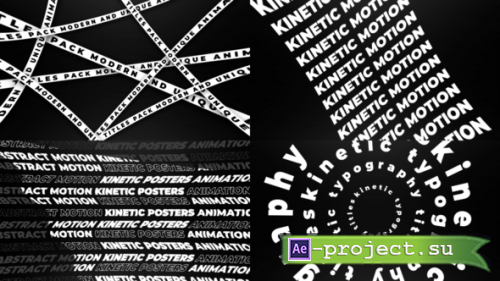 Videohive - Kinetic Titles - 48015749 - Project for After Effects