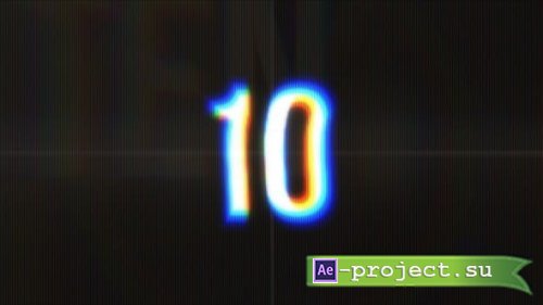 Videohive - Glitch Countdown Opener - 48028806 - Project for After Effects