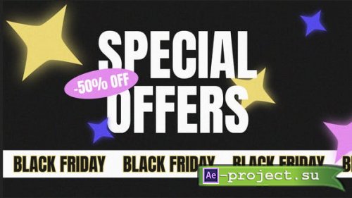 Videohive - Black Friday Slides | AE - 48015614 - Project for After Effects
