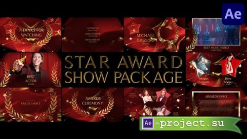 Videohive - Star Award Show Package for After Effects - 48047023 - Project for After Effects