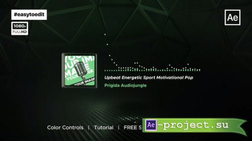 Videohive - Audio Visualizer | Audio Waveform Equalizer Player - 48037307 - Project for After Effects