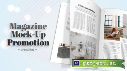 Videohive - Magazine Mock-Up Promotion - 21889534 - Project for After Effects