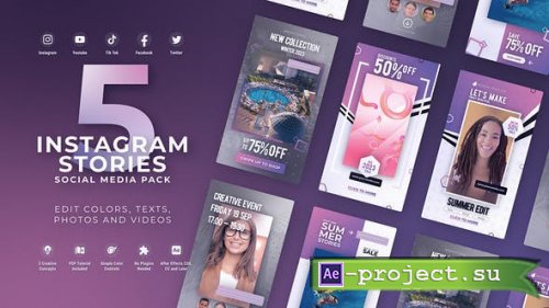 Videohive - Instagram Reels Youtube Shorts Stories - 48009599 - Project for After Effects