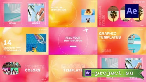 Videohive - Colorful Animation Typography - 48055667 - Project for After Effects