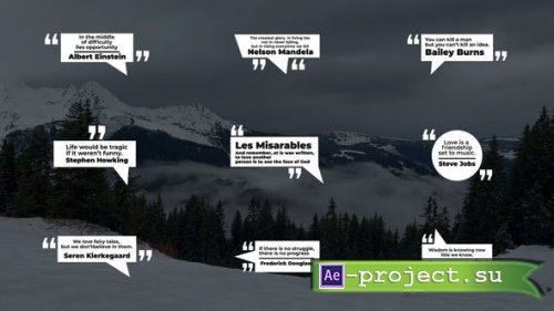 Videohive - Quotes Titles | AE - 45707461 - Project for After Effects