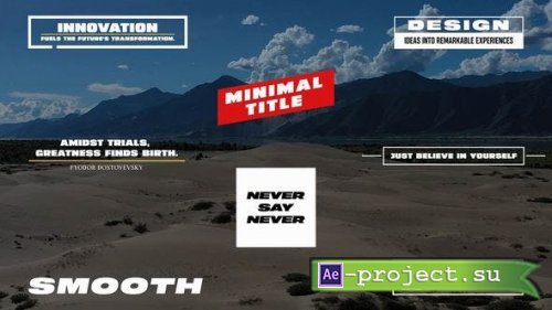 Videohive - Text Animation - 47660071 - Project for After Effects