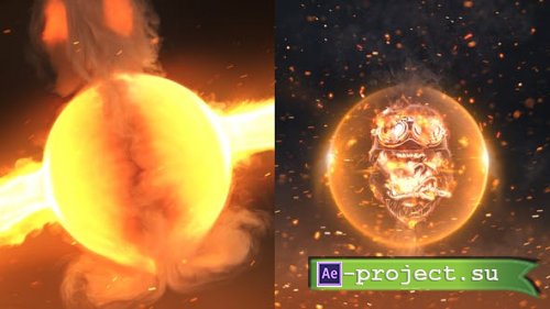 Videohive - Fire Logo Reveal - 48077621 - Project for After Effects