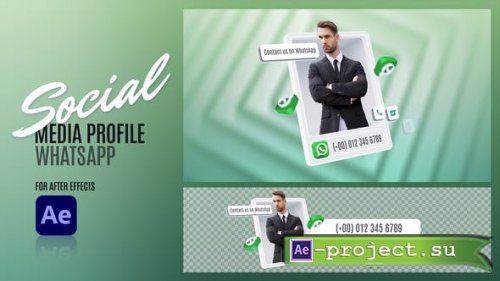 Videohive - Social Media Profile - WhatsApp - 48110479 - Project for After Effects