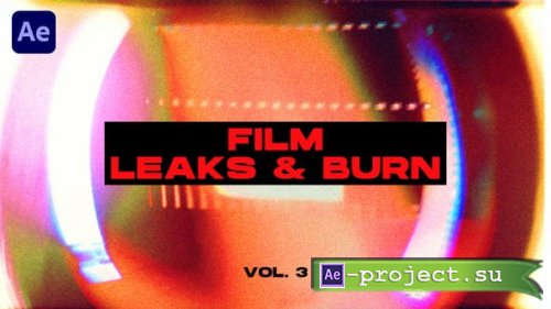 Videohive - Film Leaks & Burn Transitions VOL. 3 | After Effects - 48137825 - Project for After Effects