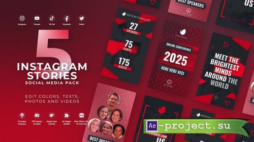 Videohive - Instagram Red Event - Black Friday - 48135462 - Project for After Effects