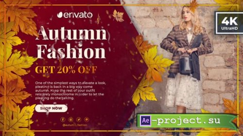 Videohive - Fall Season Fashion Sale | Autumn Promo - 48134461 - Project for After Effects