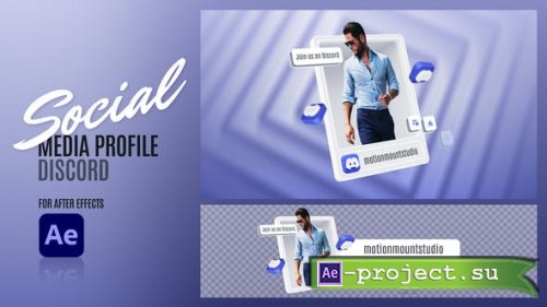 Videohive - Social Media Profile - Discord - 48150307 - Project for After Effects