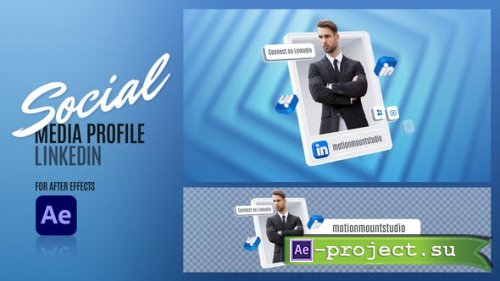 Videohive - Social Media Profile - Linkedin - 48149858 - Project for After Effects