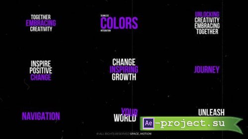 Videohive - Kinetic Text Animation _AE - 48164190 - Project for After Effects