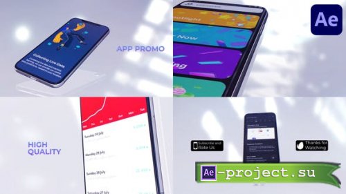 Videohive - App Presentation White Version for After Effects - 48190558 - Project for After Effects