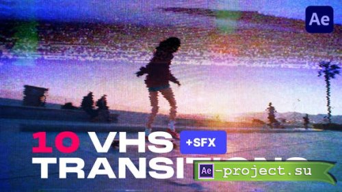 Videohive - VHS Transitions - 48201367 - Project for After Effects
