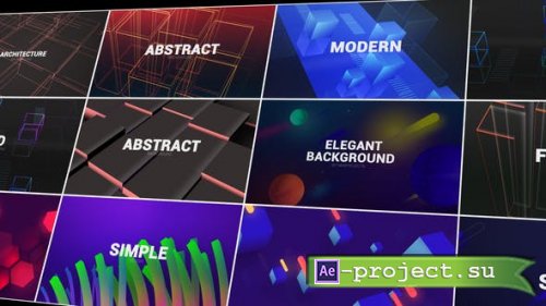 Videohive - Unique Backgrounds - 48048093 - Project for After Effects