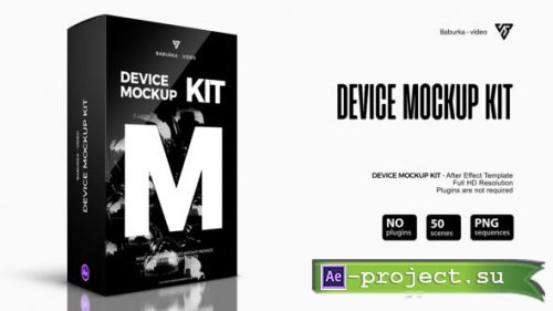 Videohive - Device Mockup Kit - 23028272 - Project for After Effects