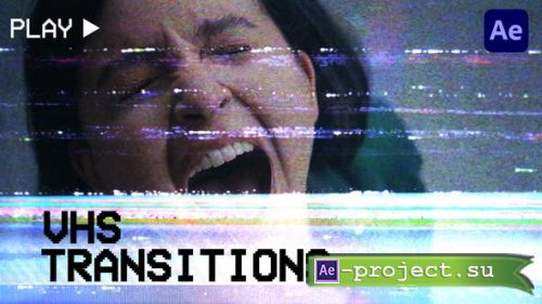 Videohive - Seamless VHS Transitions - 48241349 - Project for After Effects