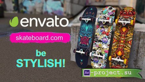Videohive - 3D Skateboard | Workshop - 48269607 - Project for After Effects