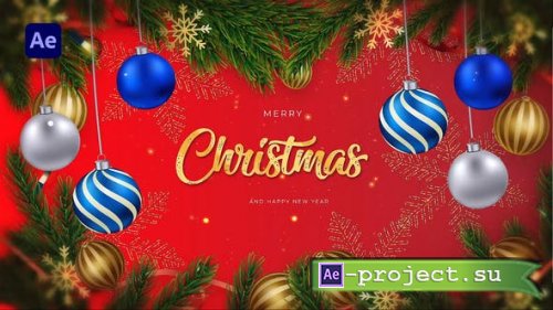 Videohive - Merry Christmas Intro - 48269993 - Project for After Effects