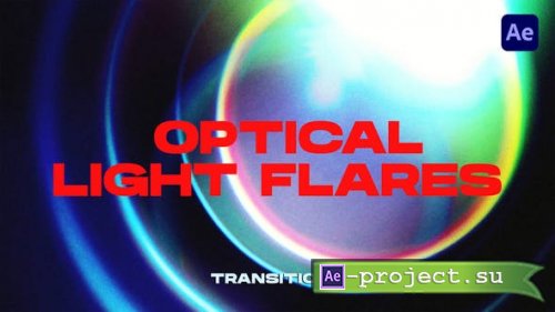 Videohive - Optic Light Flares Transitions | After Effects - 48290630 - Project for After Effects