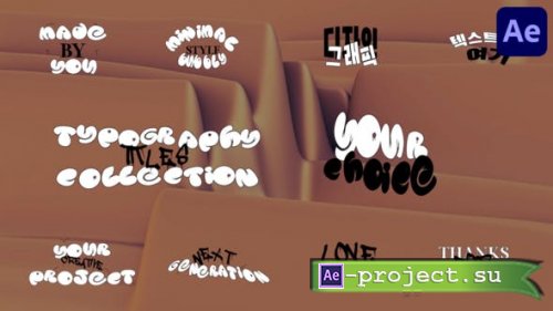 Videohive - Typography Title | After Effects - 48286616 - Project for After Effects