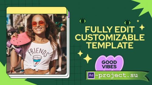 Videohive - Retro Colorful Slides Promo - 48306243 - Project for After Effects