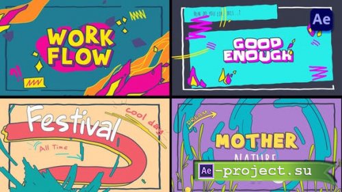Videohive - Cartoon Logo Text Opener [After Effects] - 48331903 - Project for After Effects