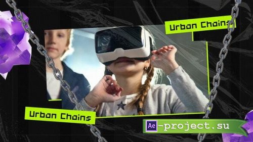 Videohive - Urban Chain Gaming Slideshow - 48331427 - Project for After Effects
