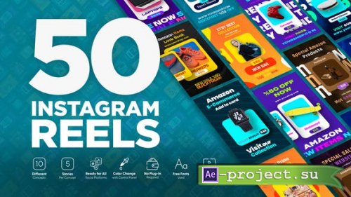 Videohive - E-Commerce Instagram Reels - 48343647 - Project for After Effects
