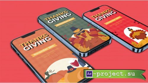Videohive - Thank Giving Instagram Story - 48351570 - Project for After Effects