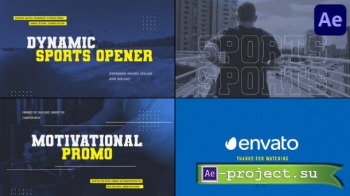 Videohive - Dynamic Sports Opener for After Effects - 48378013 - Project for After Effects