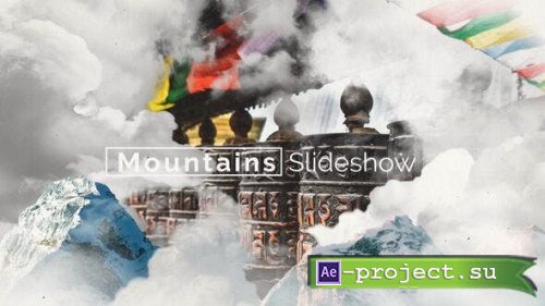 Videohive - Mountains Slideshow - 48322284 - Project for After Effects