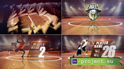 Videohive - Basketball Players - 48371517 - Project for After Effects