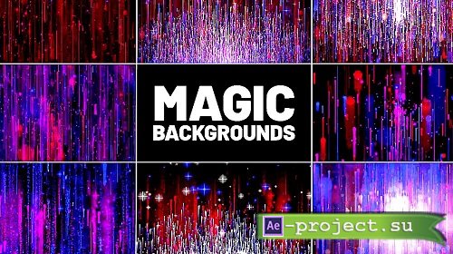 Videohive - Collection of Magic Backgrounds 48504577 - Project For Final Cut & Apple Motion