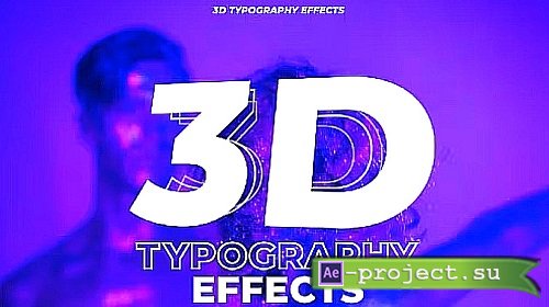 3D Typography Effects 1361795 - Premiere Pro Presets