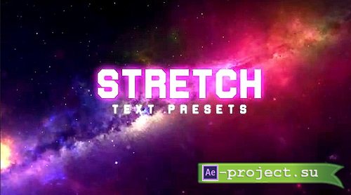 Stretch Text Presets 1200080 - After Effects Presets