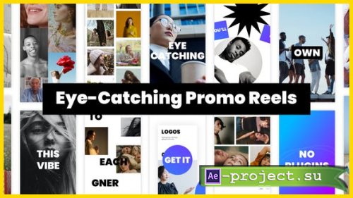 Videohive - Eye-Catching Promo Reels and Stories - 48403077 - Project for After Effects