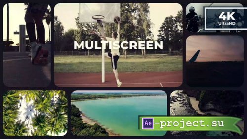 Videohive - Dynamic Travel Intro Slideshow | Multiscreen Gallery Slideshow - 48383416 - Project for After Effects