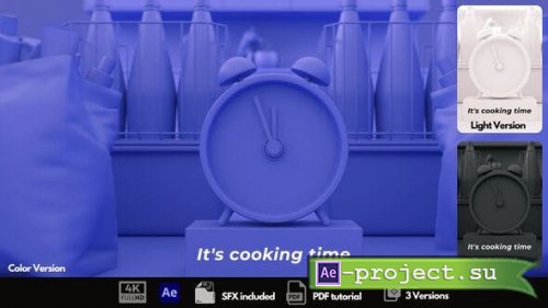 Videohive - Cooking Time - 48415389 - Project for After Effects