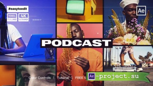 Videohive - Podcast Intro Opener - 48415455 - Project for After Effects