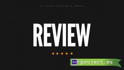 Videohive - Review - 48390332 - Project for After Effects
