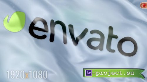 Videohive - Flag Logo Reveal - 12443629 - Project for After Effects