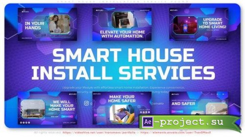 Videohive - Smart House Installation Service Promo - 48418658 - Project for After Effects
