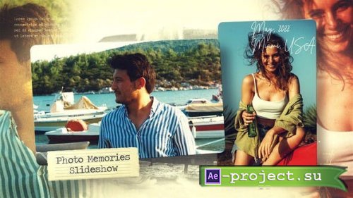 Videohive - Photo Slideshow | Ink Slideshow | Travel Memories - 48385583 - Project for After Effects