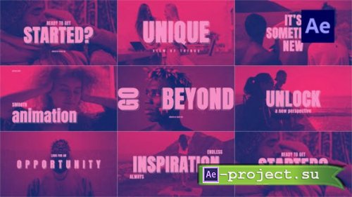 Videohive - Elegant Typography Titles - 48438613 - Project for After Effects